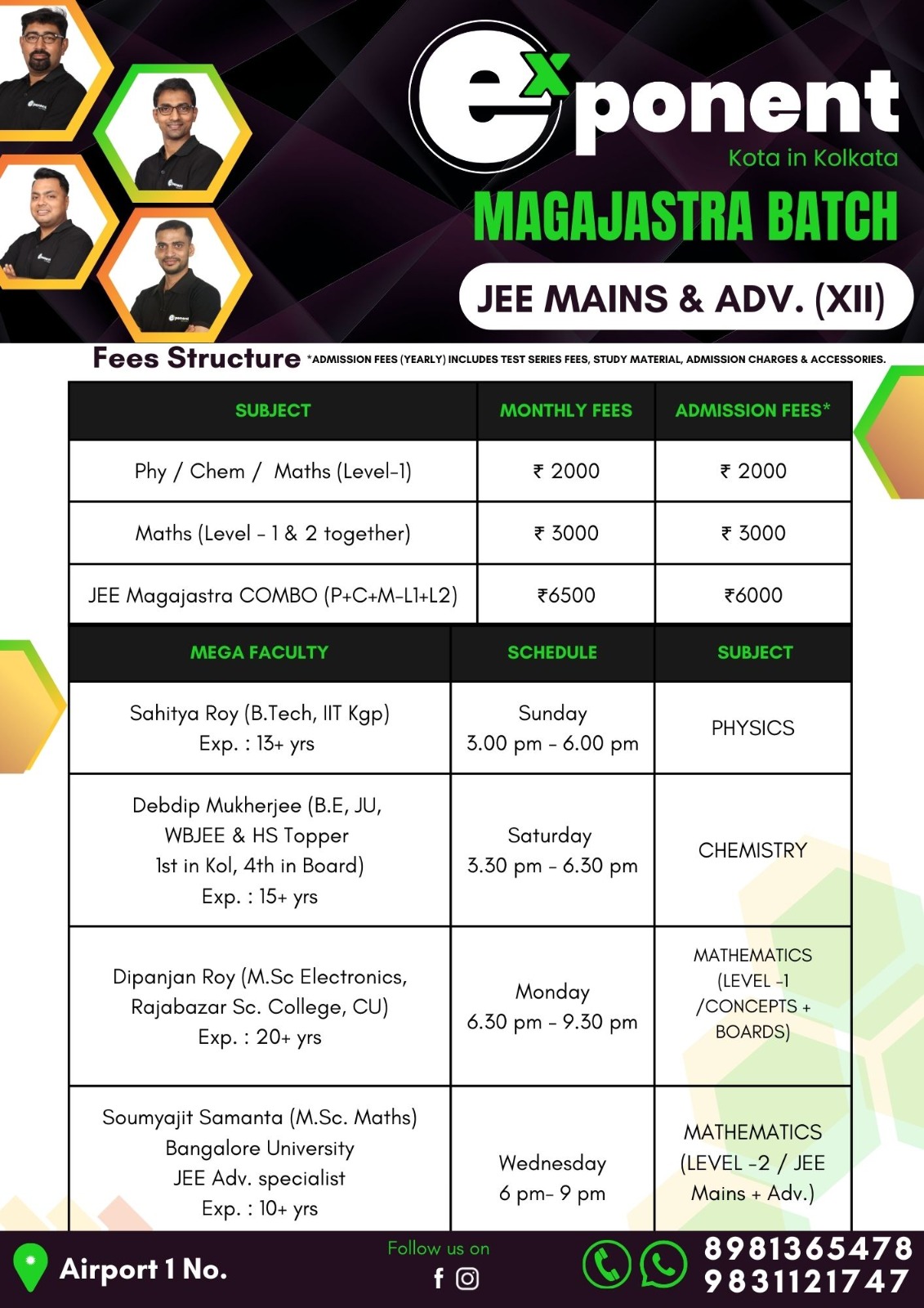 JEE MAIN & ADV FOR(XII)